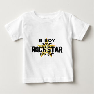 B-Boy Rock Star by Night Baby T-Shirt