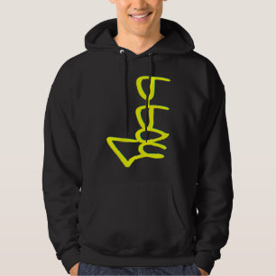 b boy, style GBK YELLOW SIDE Hoodie