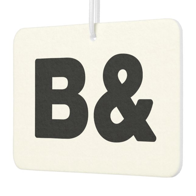 B& CAR AIR FRESHENER (Left)