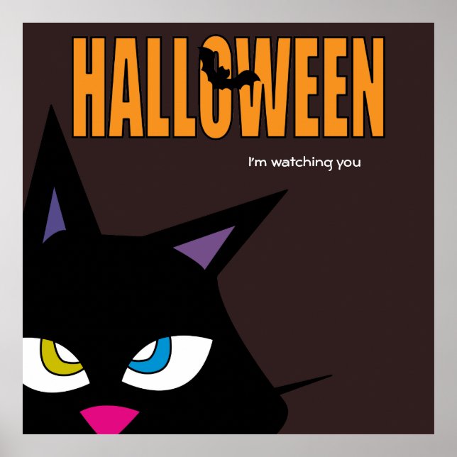 B-CAT Halloween Poster (Front)