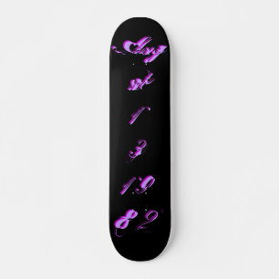 "B-Day" August 13 1982 - Skateboard - Customisable