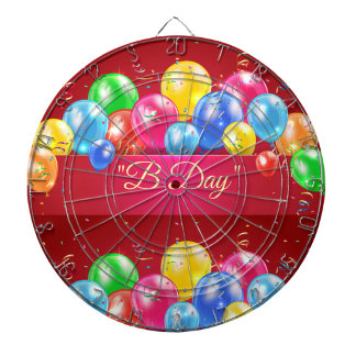 "B Day" Dartboard
