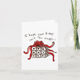 B-Day Roll | Quarantine Birthday Card COVID-19