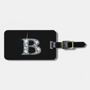 B "Diamond Bling" Luggage Tag