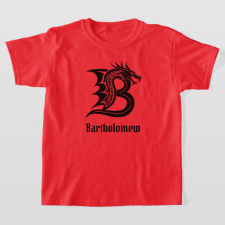 B Dragon Personalise T-Shirt