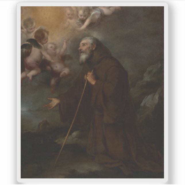 B.E. Murillo: The Vision of Saint Francis of Paola (Front)