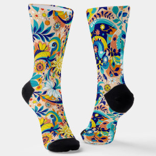 B&E Socks Bold and Elaborate Design 001941