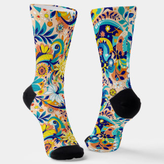 B&E Socks Bold and Elaborate Design 001941