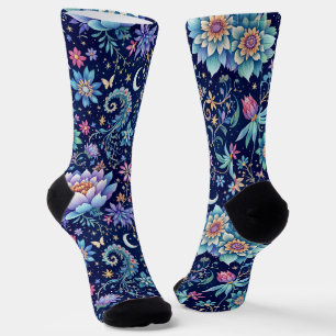 B&E Socks Bold and Elaborate Design 002027