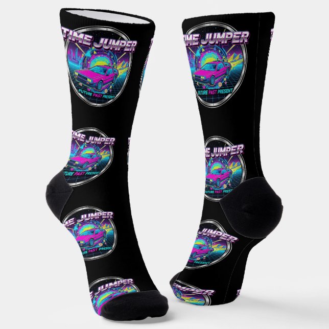 B&E Socks Bold and Elaborate Design 002230 (Angled)