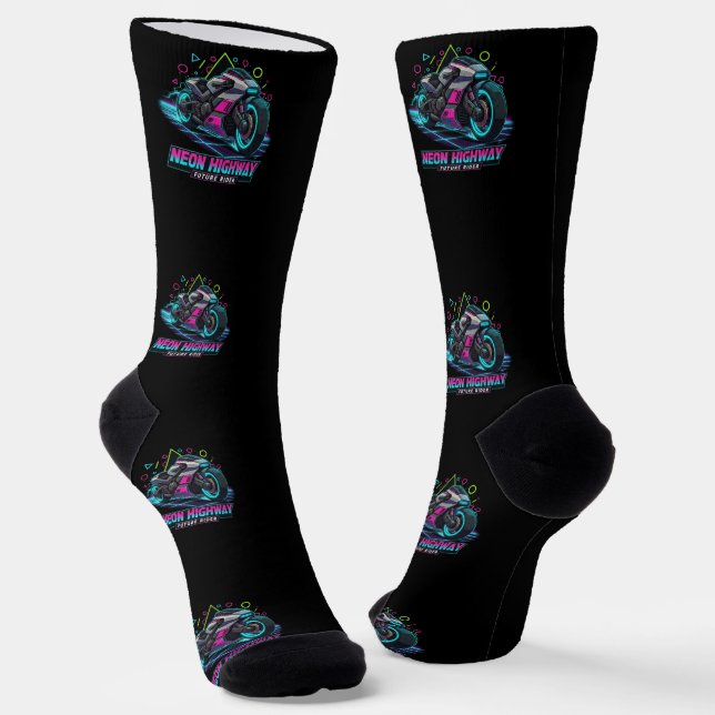 B&E Socks Bold and Elaborate Design 002234 (Angled)