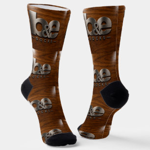 B&E Socks Bold and Elaborate Design 002274