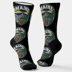 B&E Socks Bold and Elaborate Design 002276