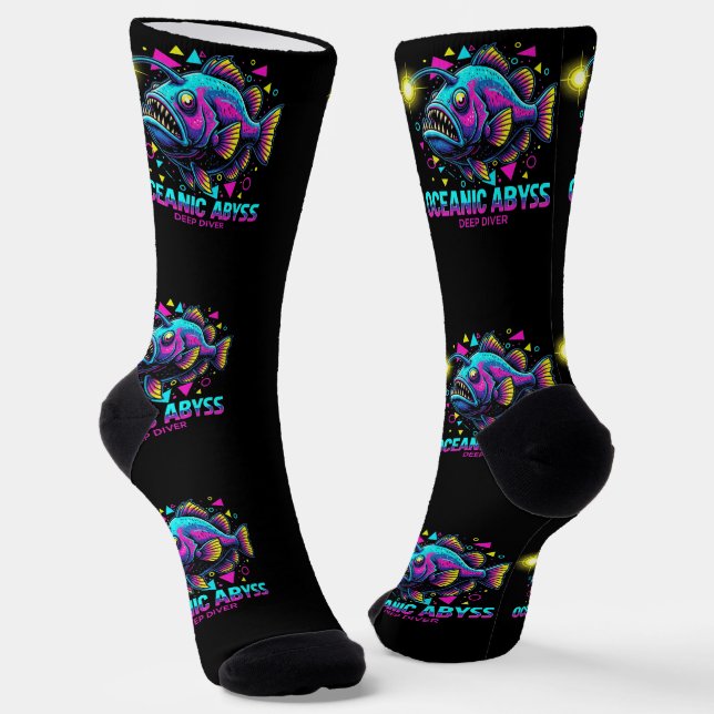 B&E Socks Bold and Elaborate Design 002347 (Angled)