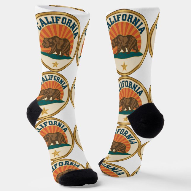 B&E Socks Bold and Elaborate Design 00373 (Angled)