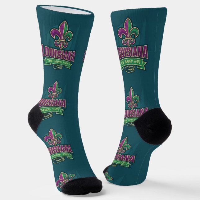 B&E Socks Bold and Elaborate Design 00384 (Angled)