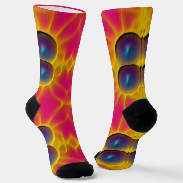 B&E Socks Bold & Elaborate Design 001823 (Angled)
