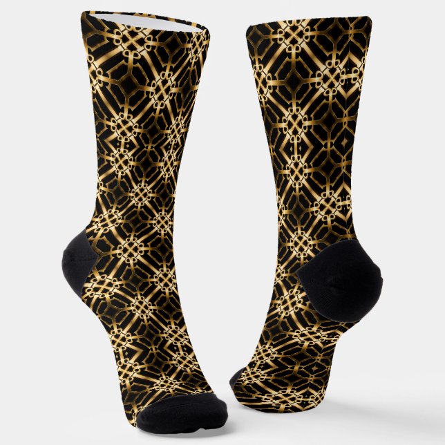 B&E Socks Bold & Elaborate Design 0048167-1 (Angled)