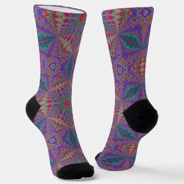 B&E Socks Bold & Elaborate Design 0048179 (Angled)