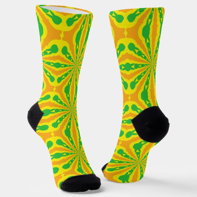 B&E Socks Bold & Elaborate Design 0048182 (Angled)