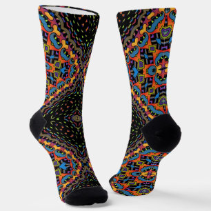 B&E Socks Bold & Elaborate Design 0048189