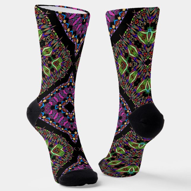 B&E Socks Bold & Elaborate Design 0048196 (Angled)