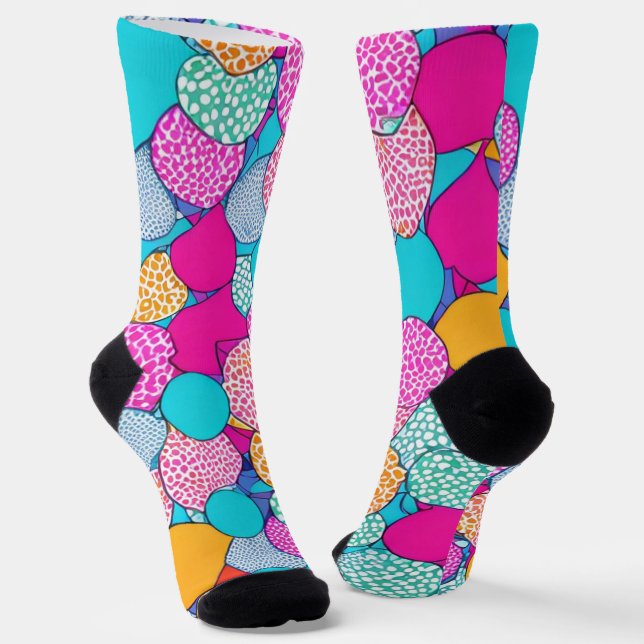 B&E Socks Bold & Elaborate Design 0048979 (Angled)
