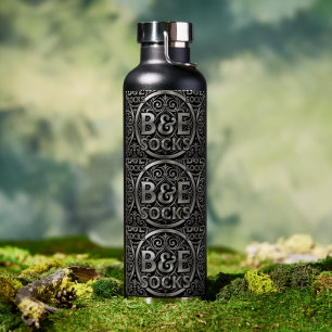 B&E Socks Bold & Elaborate Design 0049549-B&E Water Bottle