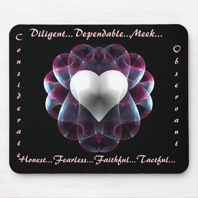 b...forever...good character mouse mat (Front)