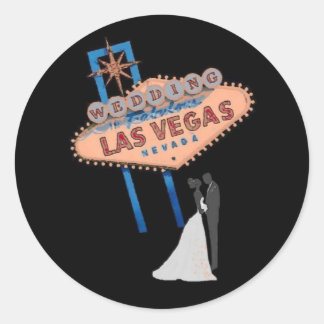 B&G Wedding in Fabulous Las Vegas Sticker