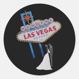B&G Wedding in Fabulous Las Vegas Sticker