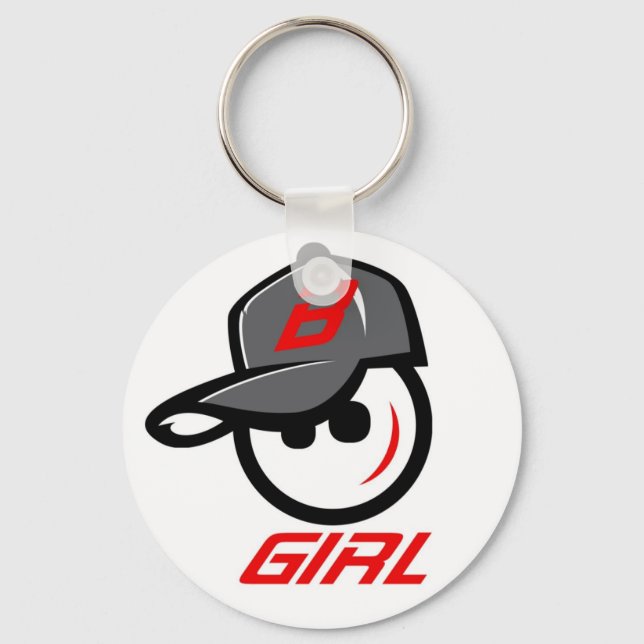 B-GIRL KEY RING (Front)