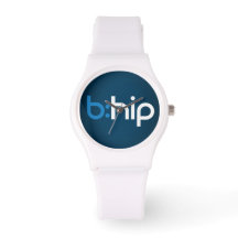 b:hip white sporty watch