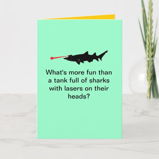 B - Humourous Capybara Card (Front)