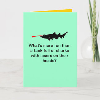 B - Humourous Capybara Card