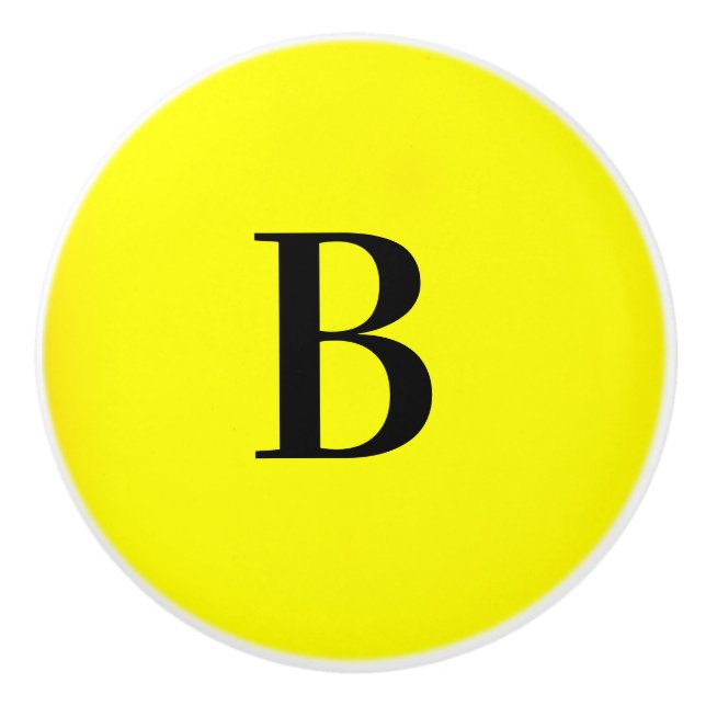 B initial Ceramic Pull (Front)