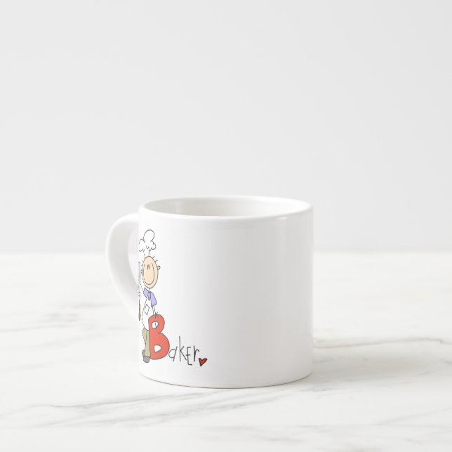 B is for Baker Espresso Cup (Front Left)
