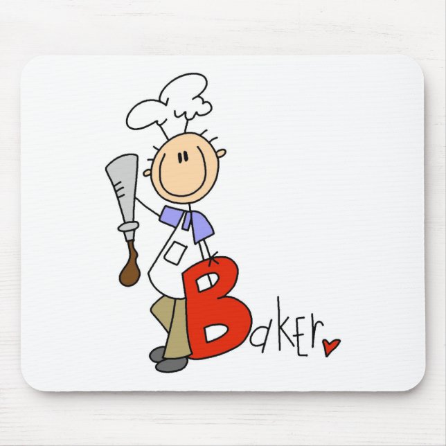 B is for Baker Mouse Mat (Front)
