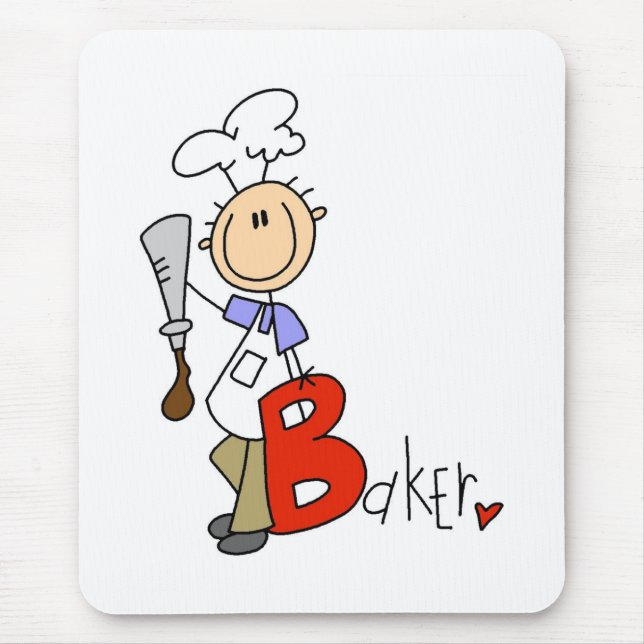 B is for Baker Mouse Mat (Front)