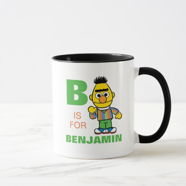 B is for Bert | Add Your Name Mug (Right)