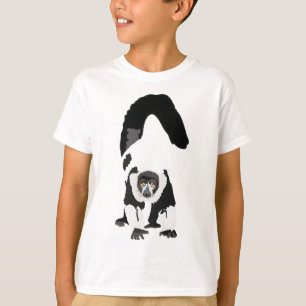 B is for Black and White Ruff Lemur T-Shirt