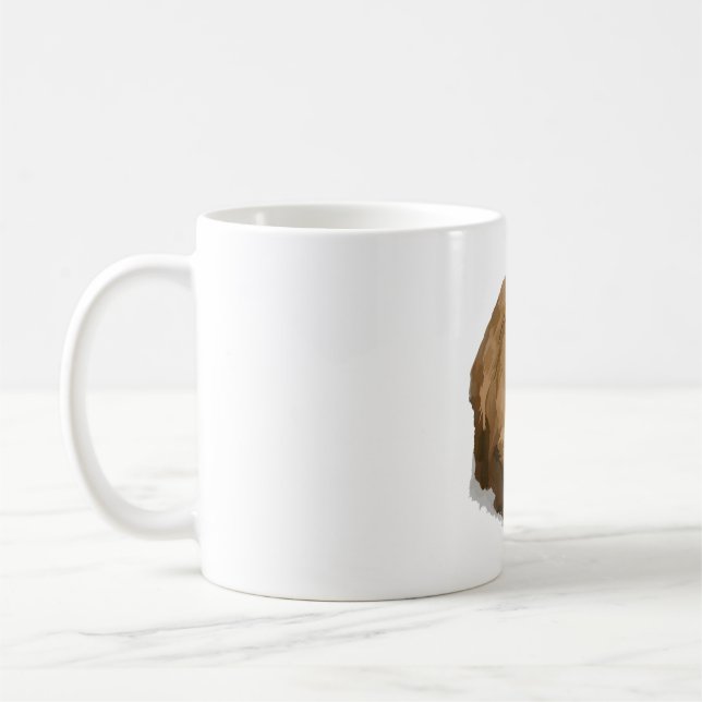 B is for Black Howler Monkey  Coffee Mug (Left)