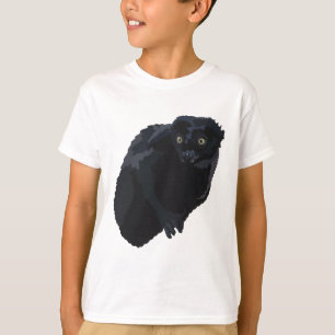 B is for Blue Eyed Black Lemur T-Shirt