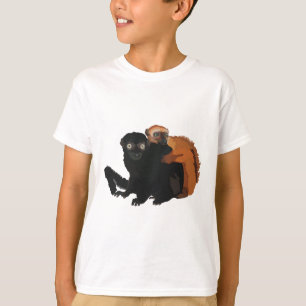 B is for Blue Eyed Black Lemur T-Shirt