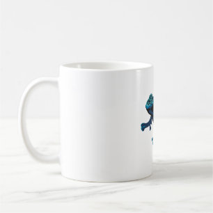 B is for Blue Poison Dart Frog Coffee Mug