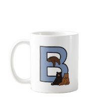 B is for… personalised mug