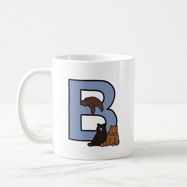 B is for… personalised mug (Left)