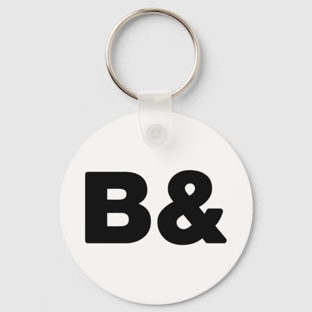 B& KEY RING (Front)