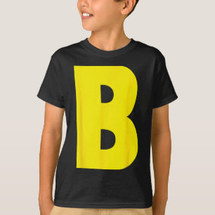 B Letter Chipmunk Group Matching Funny Halloween T-Shirt