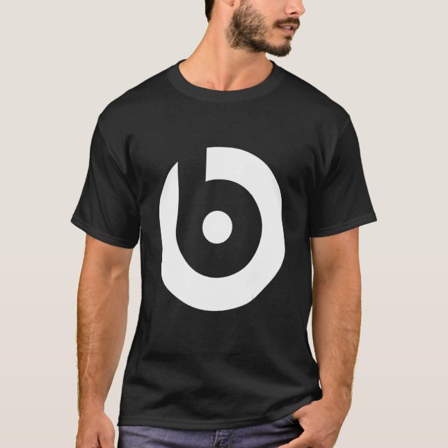 B Letter T-Shirt (Front)